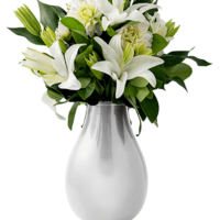 vase for ashes white