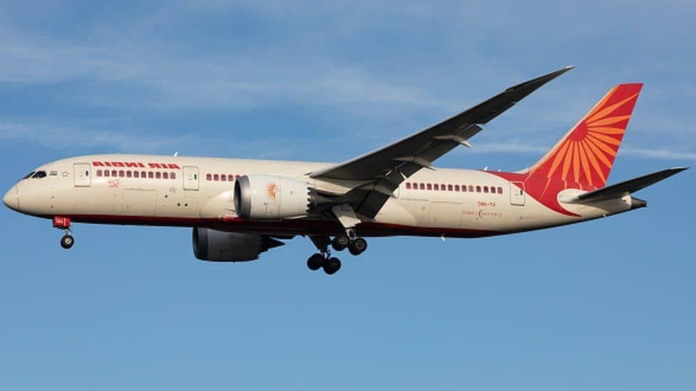 flying with ashes on an air india flight