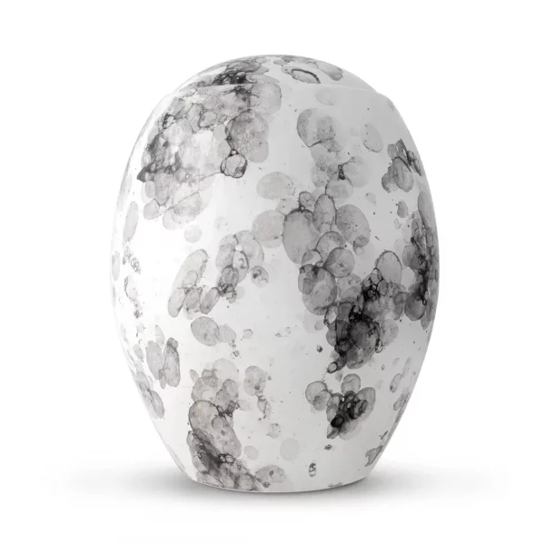 white marble urn for ashes