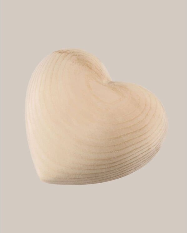 keepsake wooden heart urn for ashes