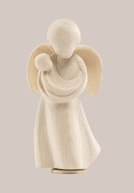 small angel baby keepsake urn