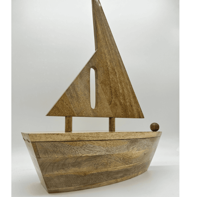 Sail Boat Urn for Ashes
