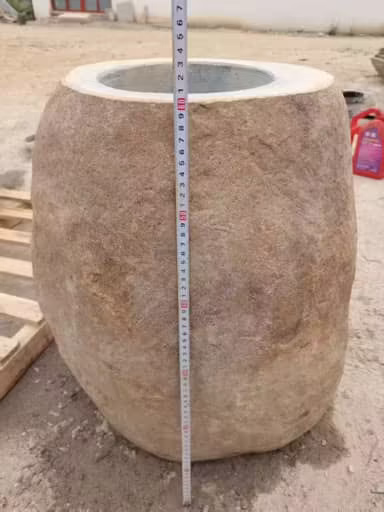 granite birdbath height