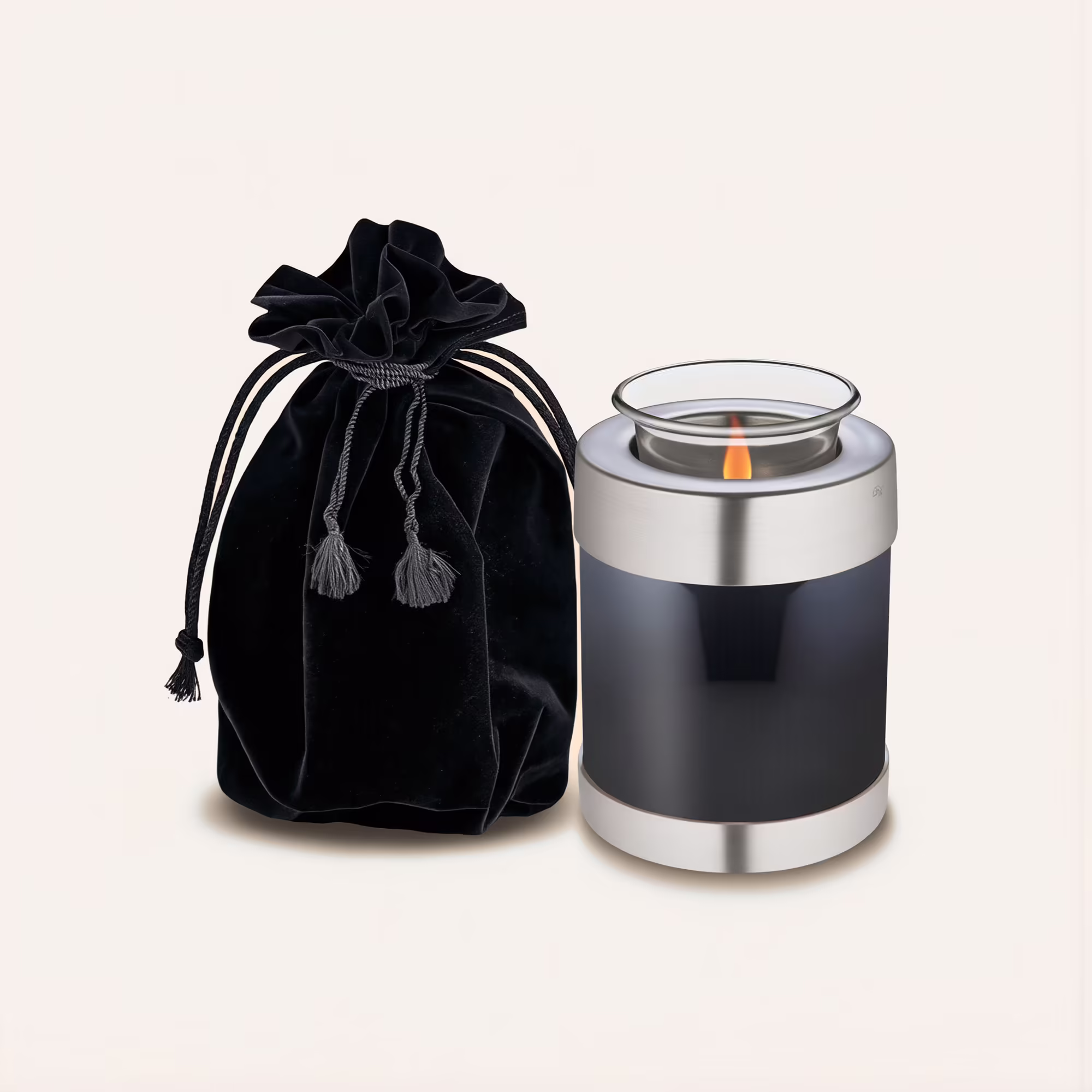 midnight adore candle urn