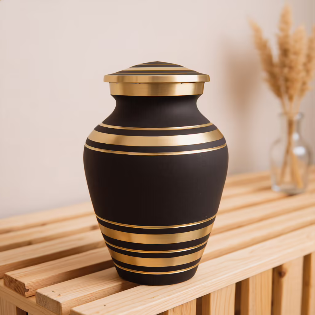 small black urn
