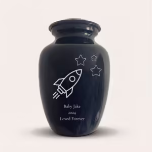 Rocket Blue urn