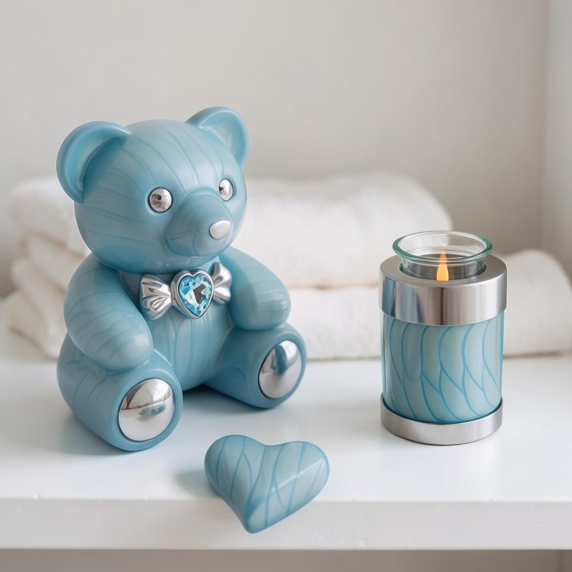 Precious Teddy baby Urn