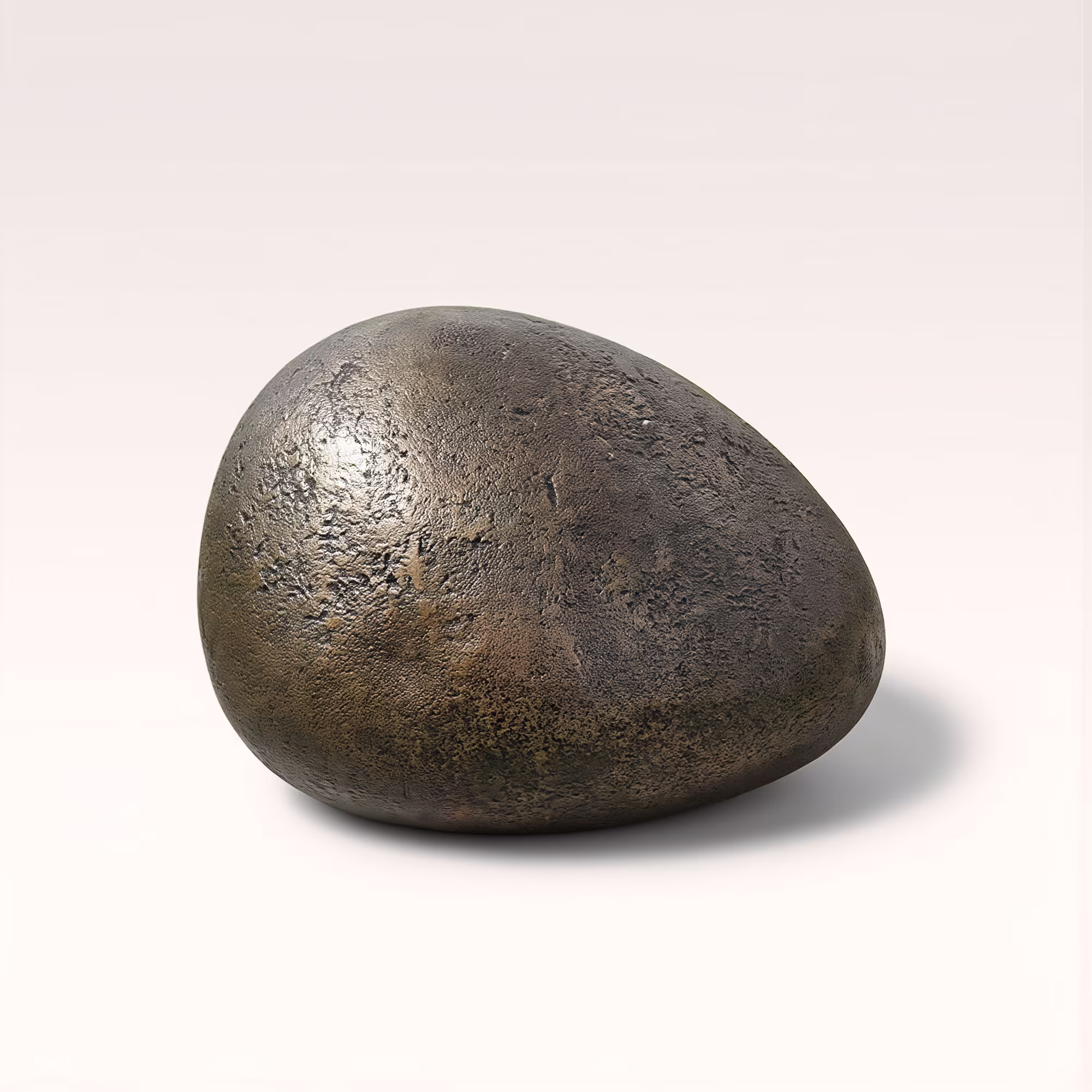 Garden Pebble Memorial Urn Traditional bronze