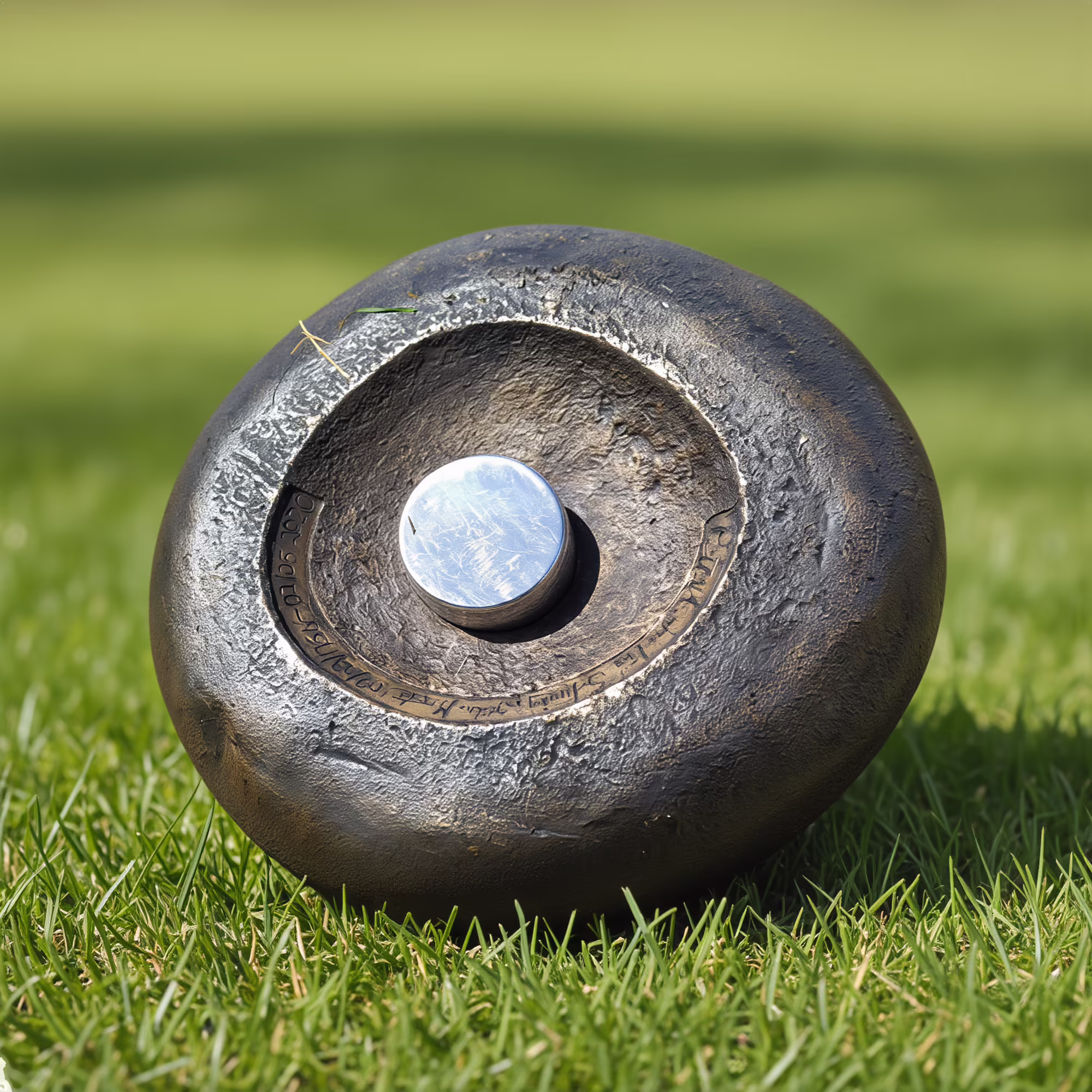 Garden Pebble Memorial Urn