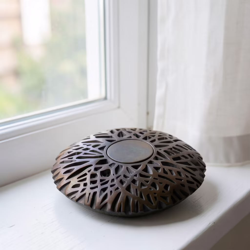 Bronze Mini Urn - Connections