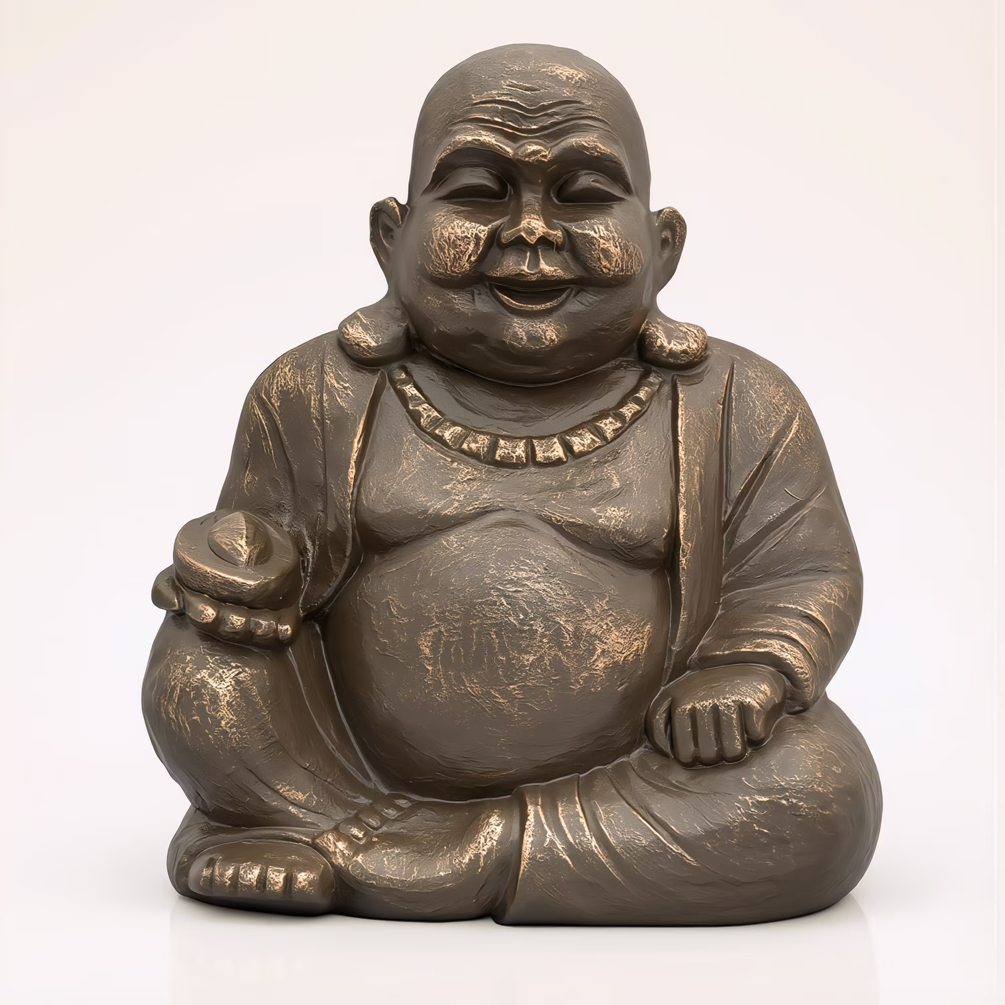 Buddha Statue Ceramic Urn