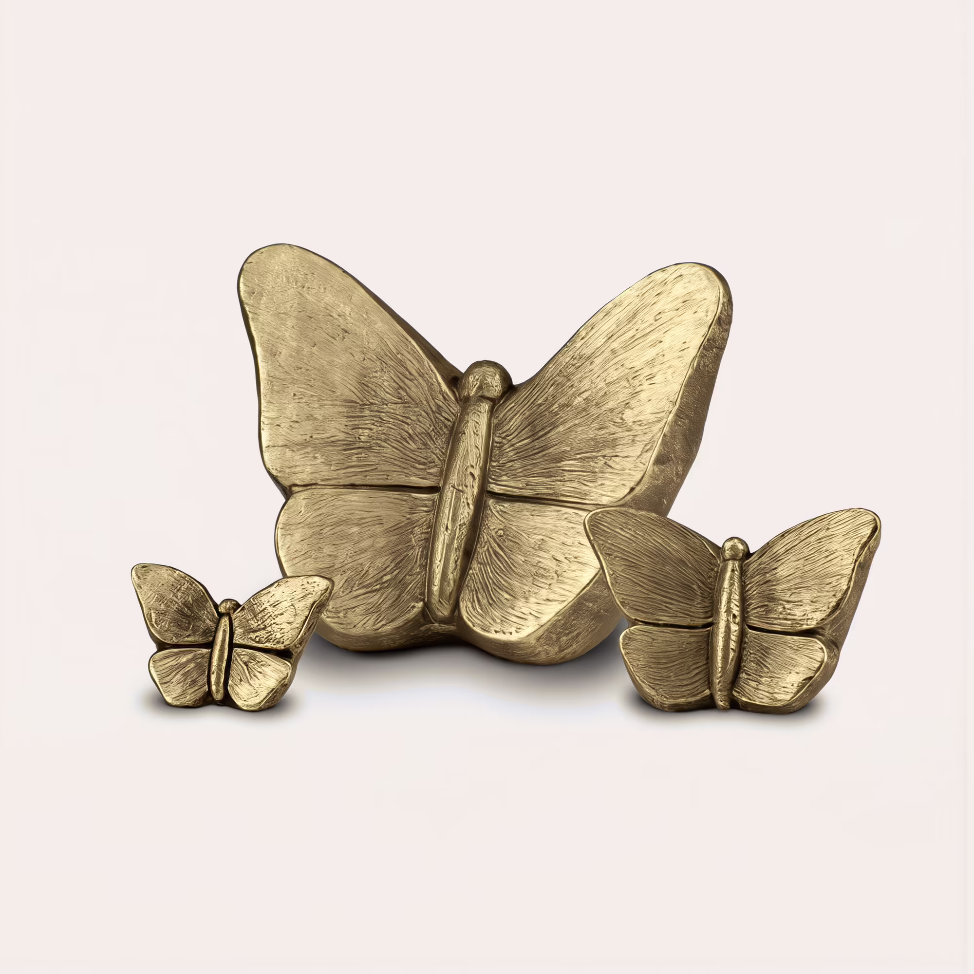 small Gold butterfly urn for ashes