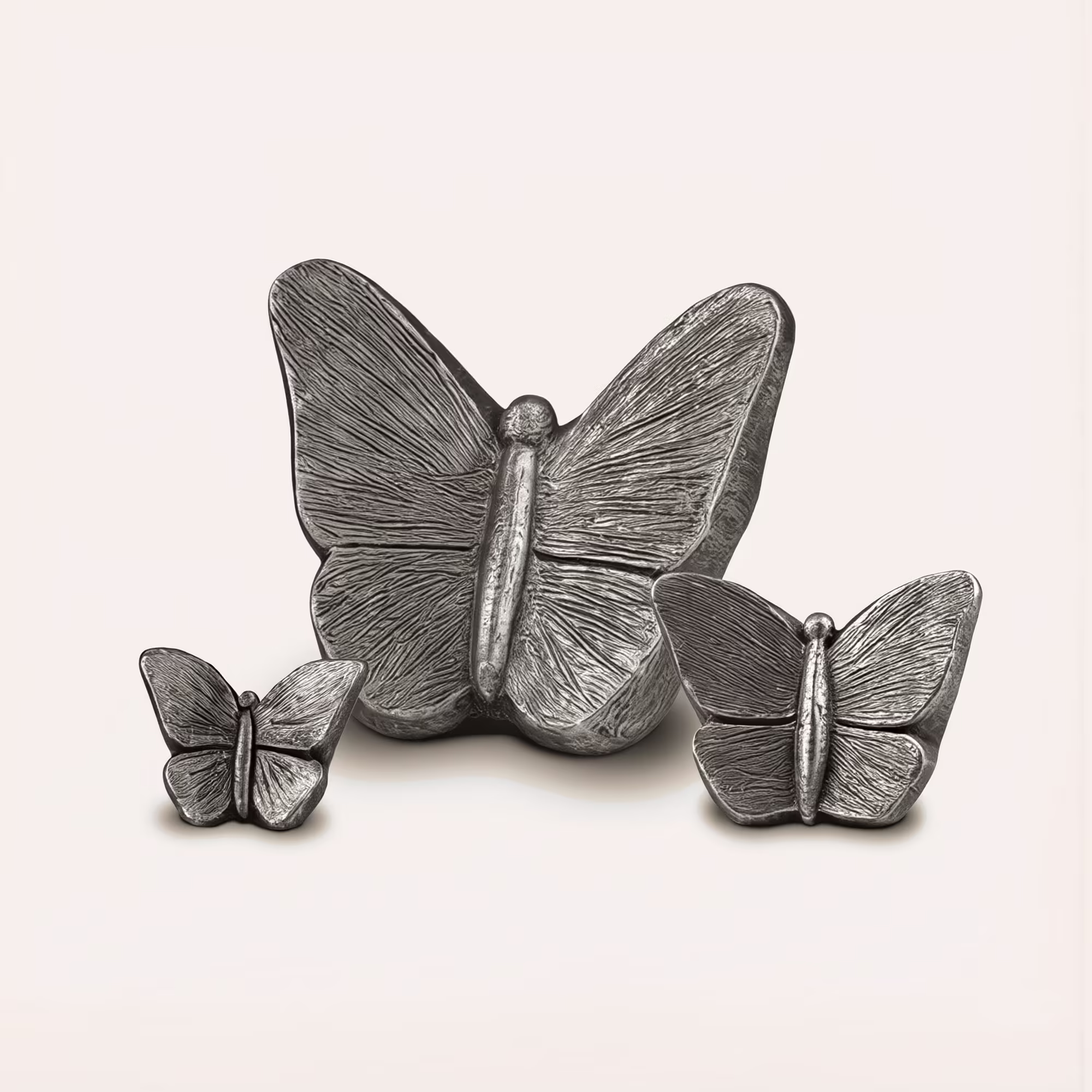 silver butterfly urn for ashes