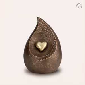 large teardrop adult urn for ashes