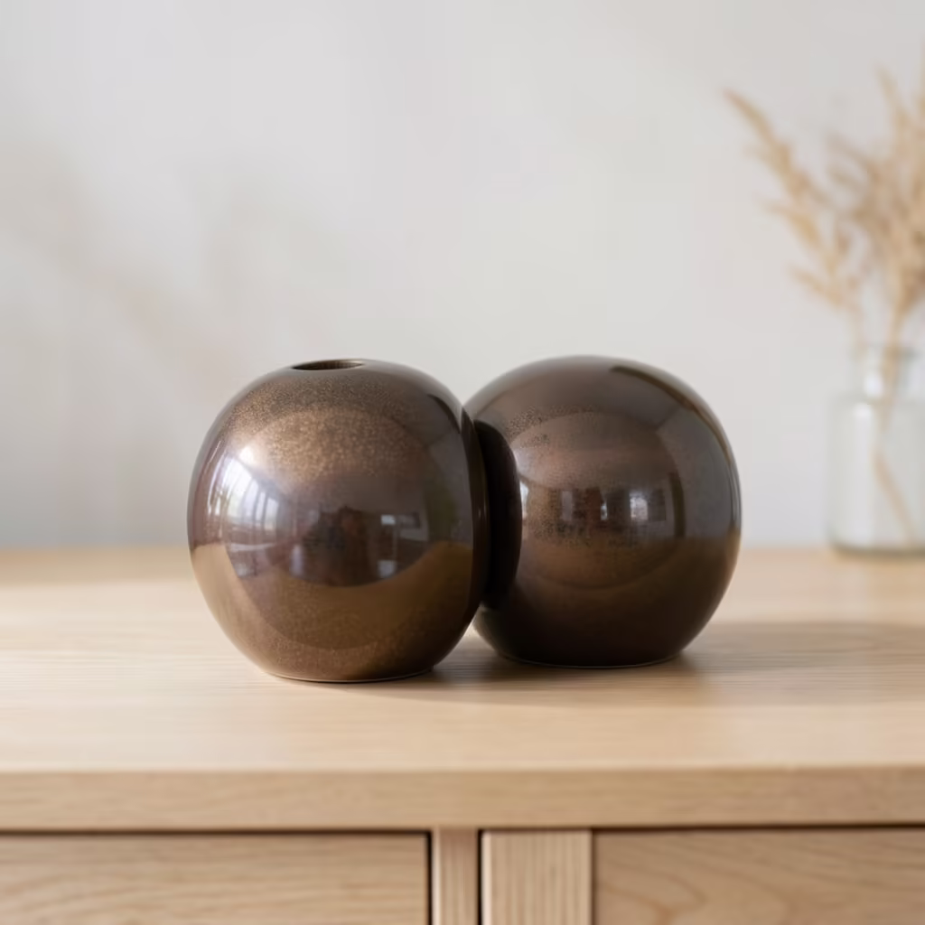 Rounded Duo Companion urn