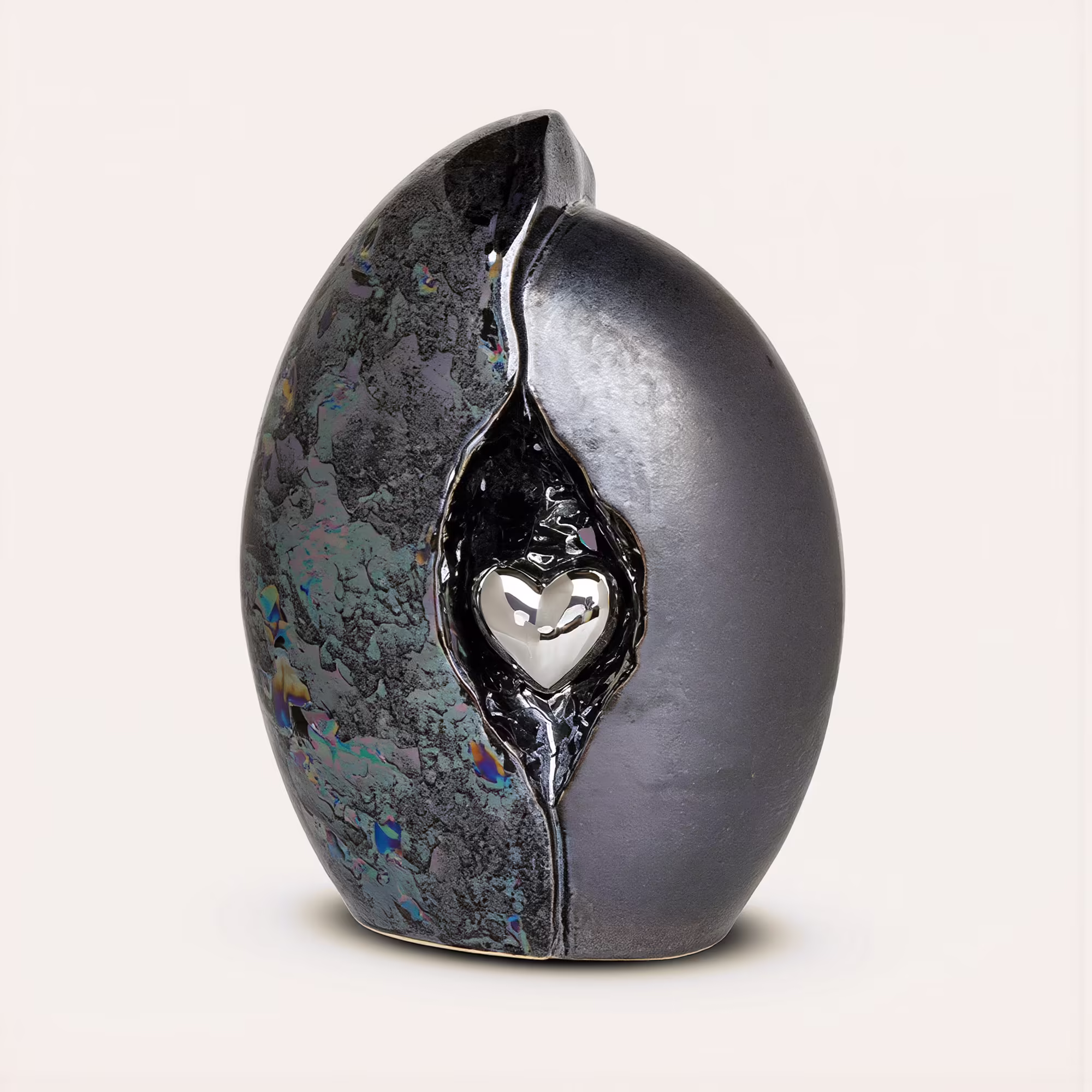 Adult Ceramic Heart Urn