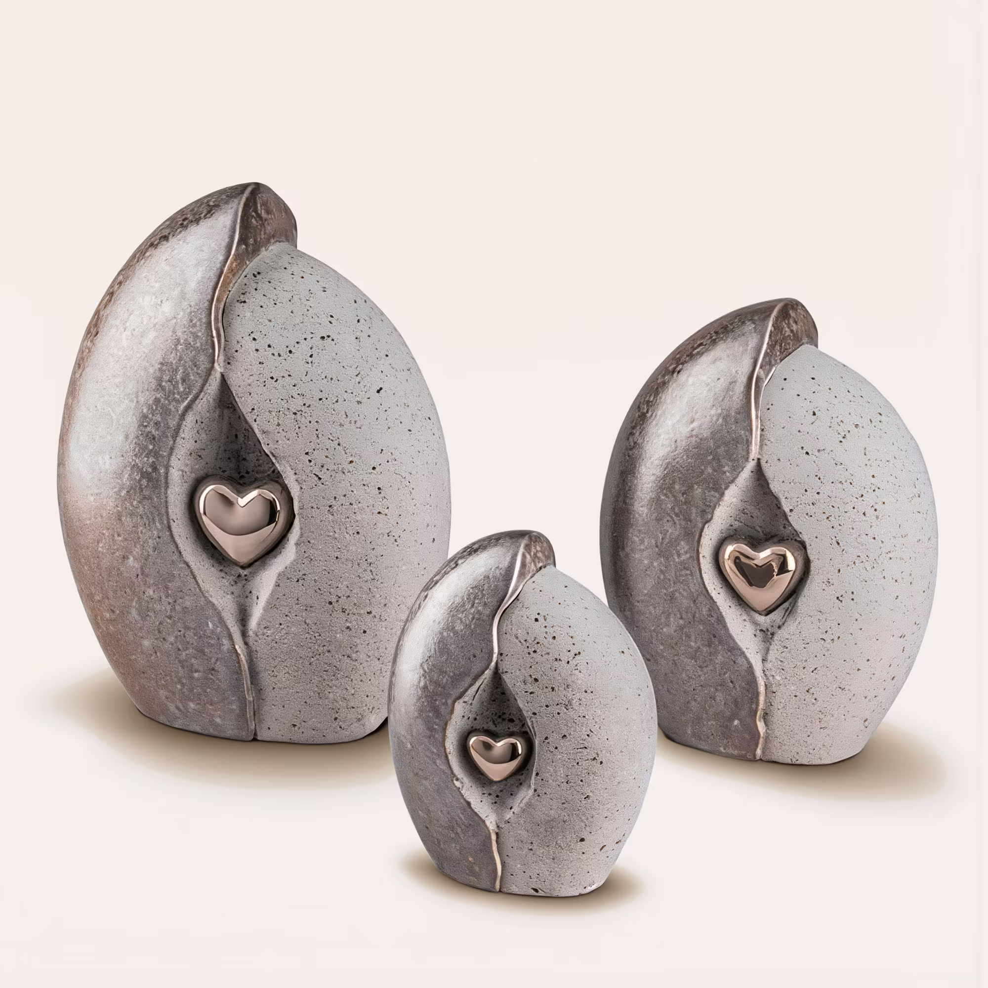 Adult Ceramic Heart Urn