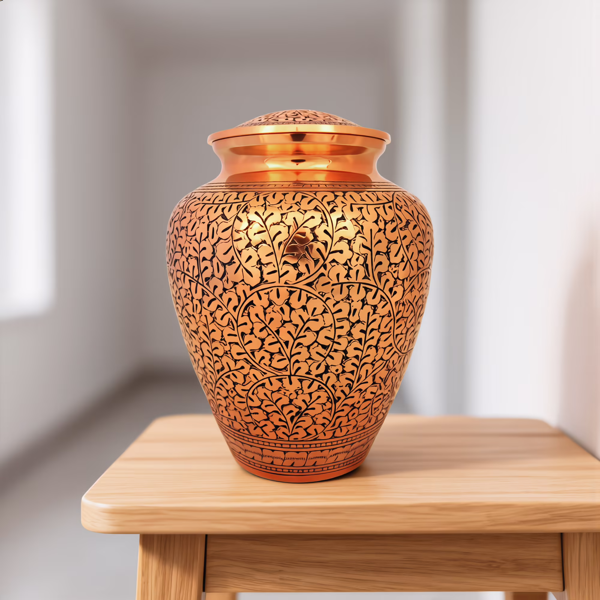 copper urn