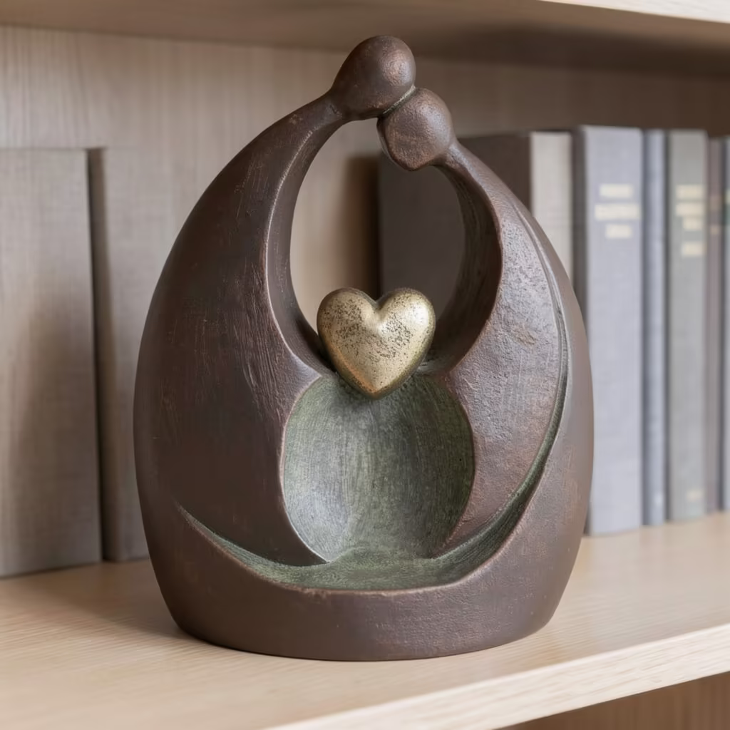 Handmade Statue Ceramic Urn