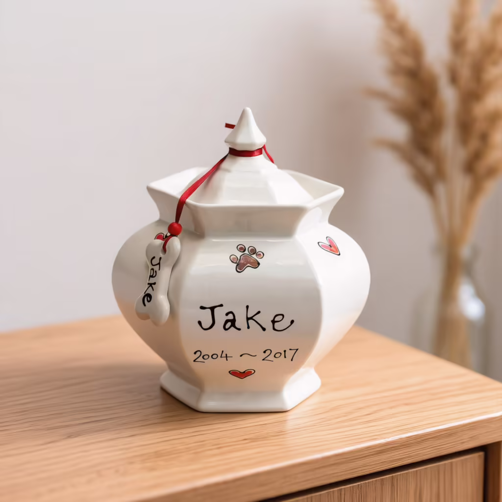 pet urn bone