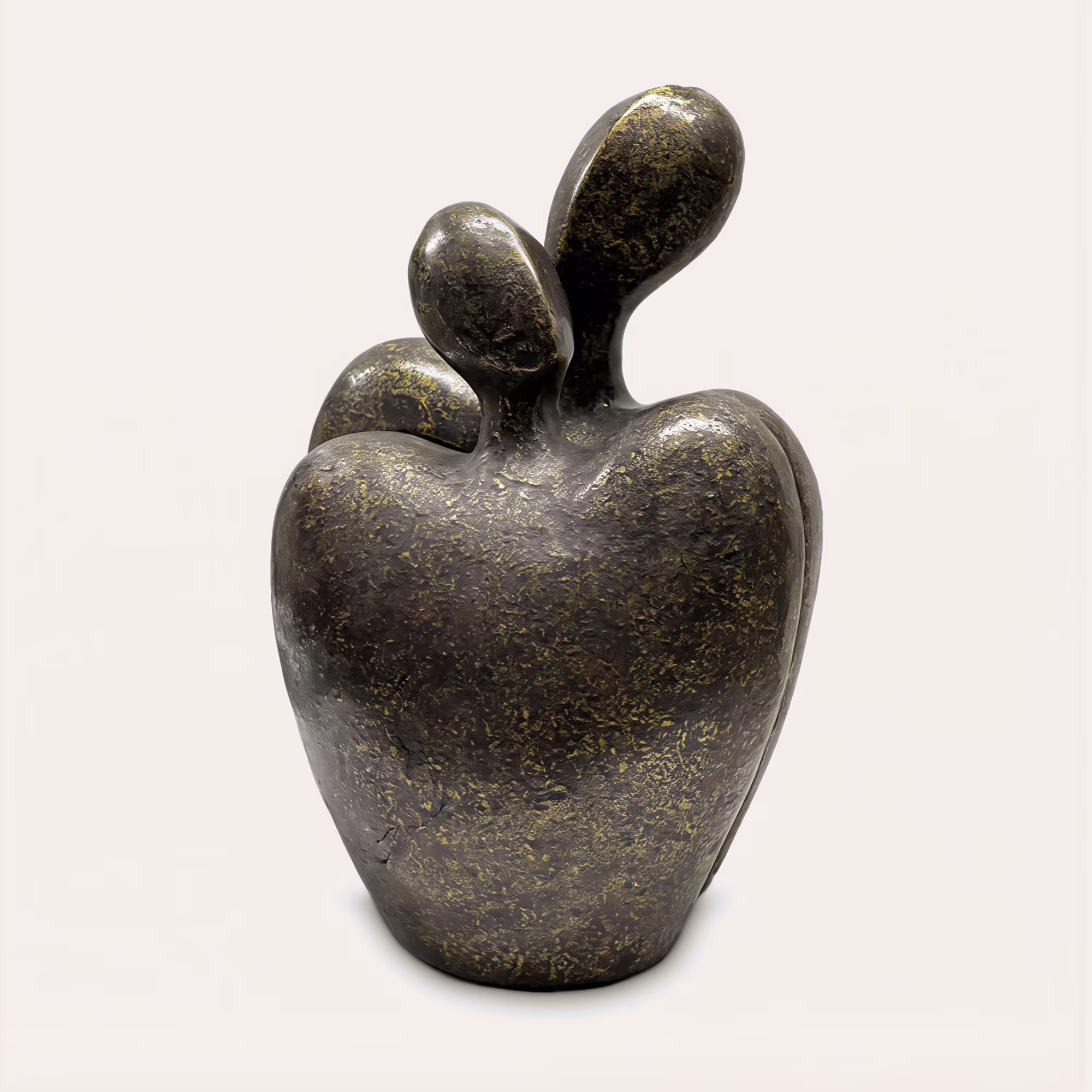 couples bronze urn