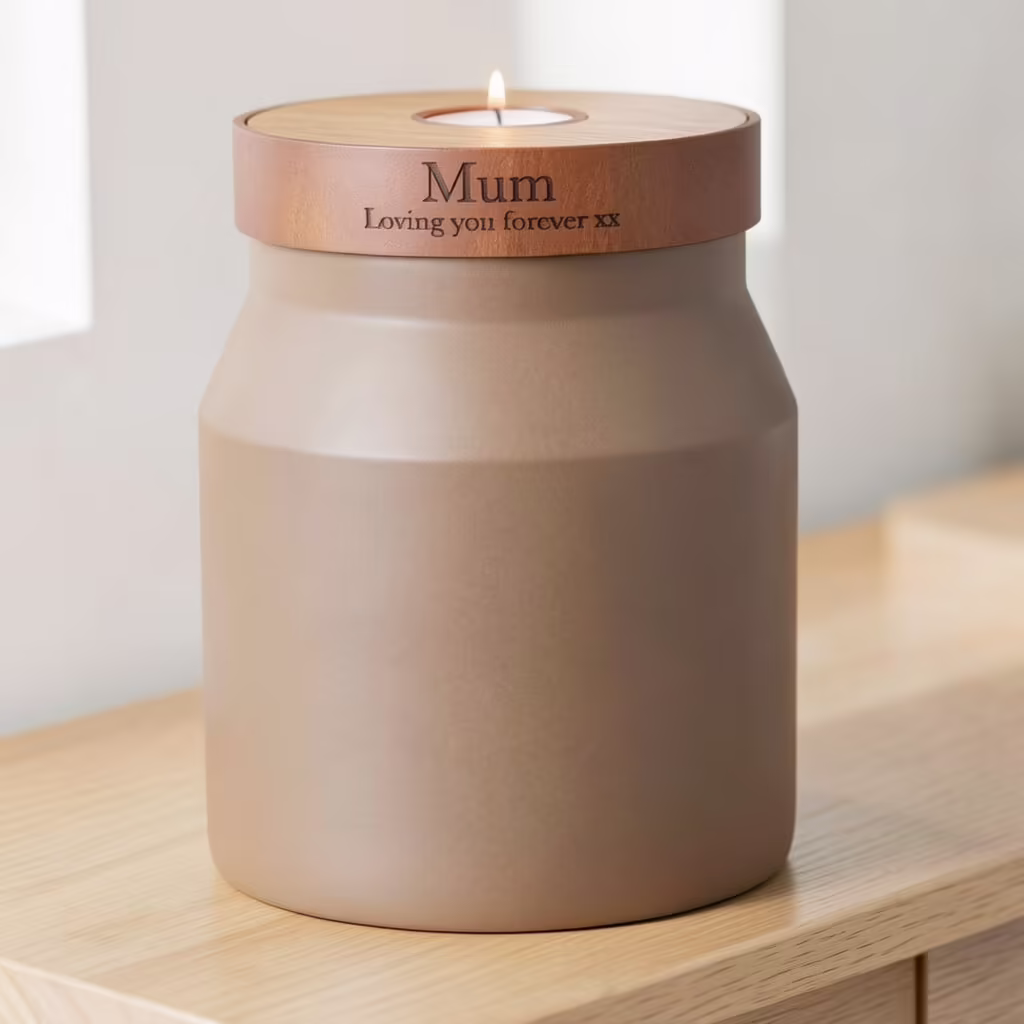 Modern Rustic Urn