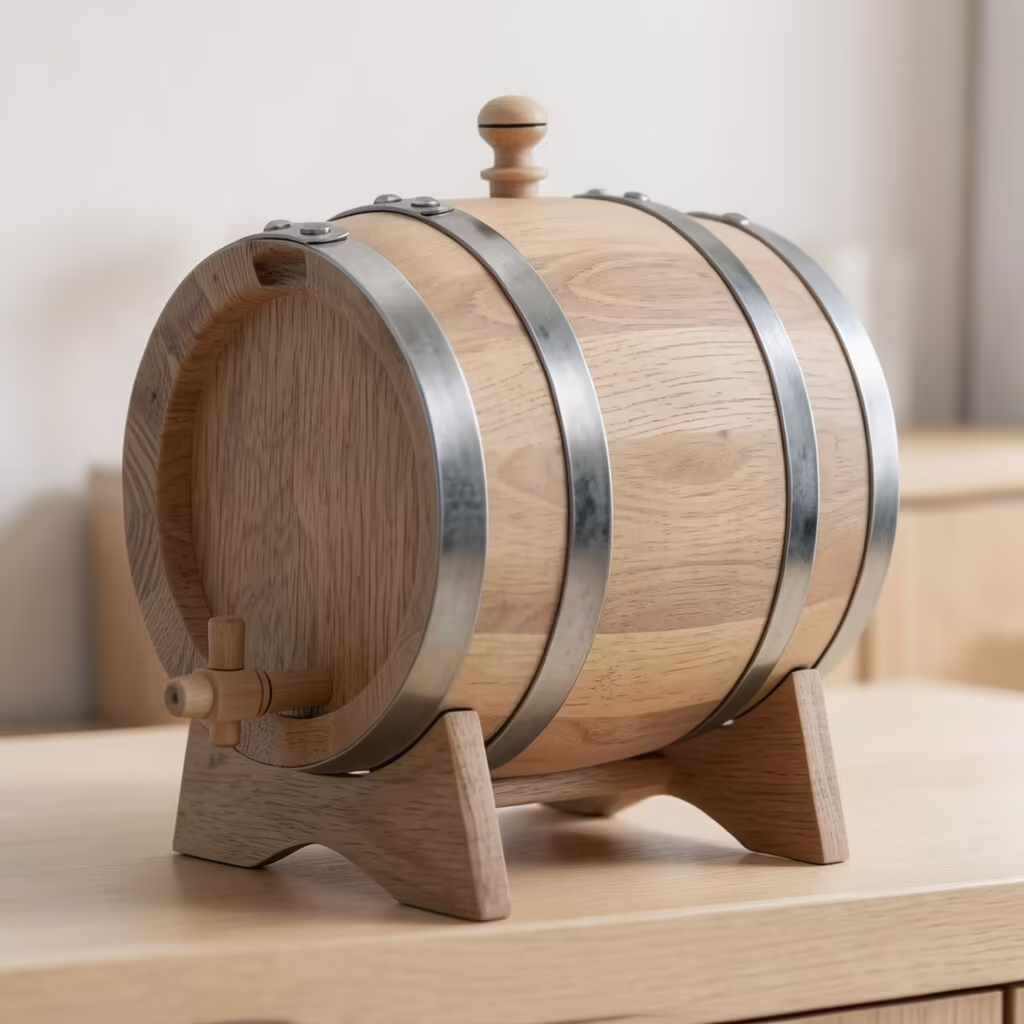 oak barrel urn for ashes