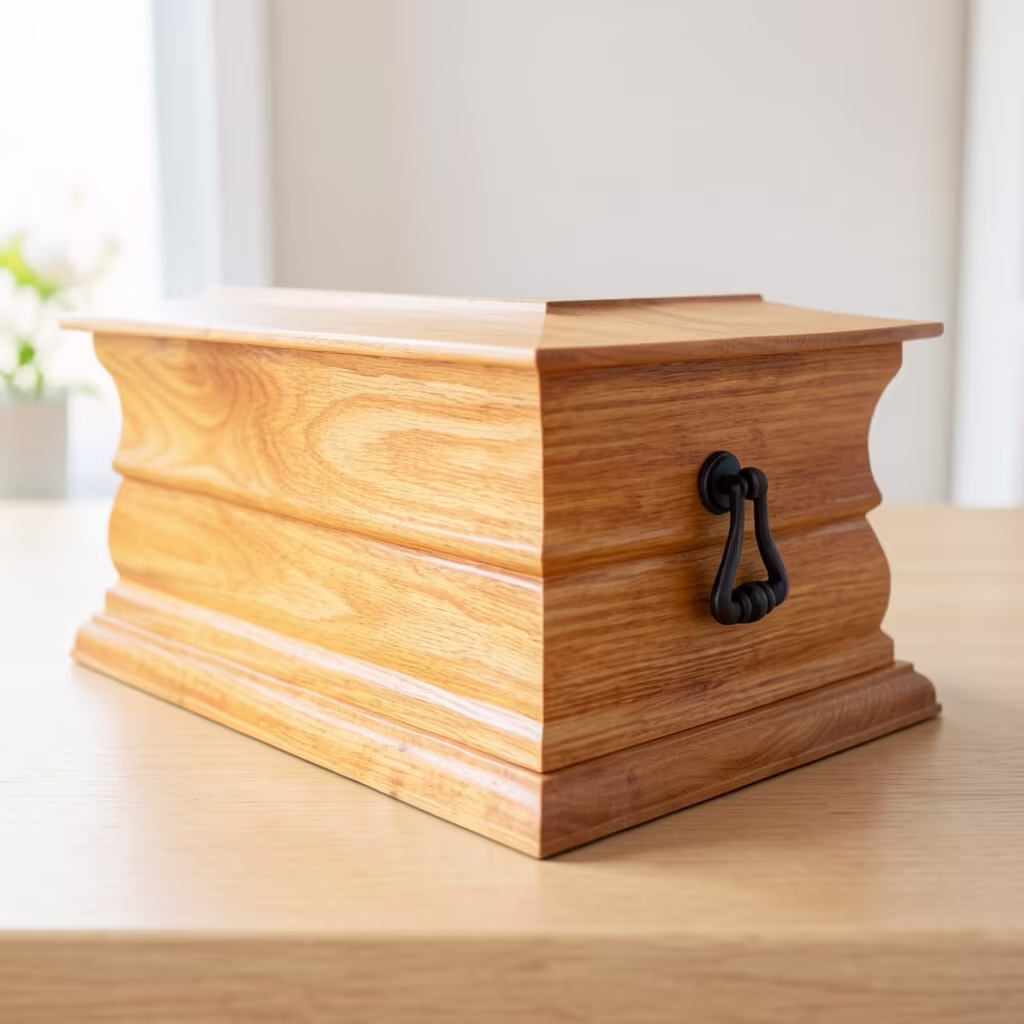 Oak Casket