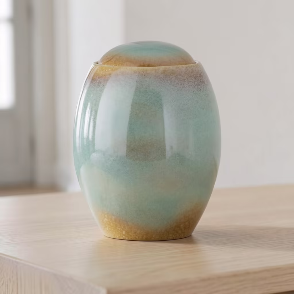 Opulent Ceramic Urn