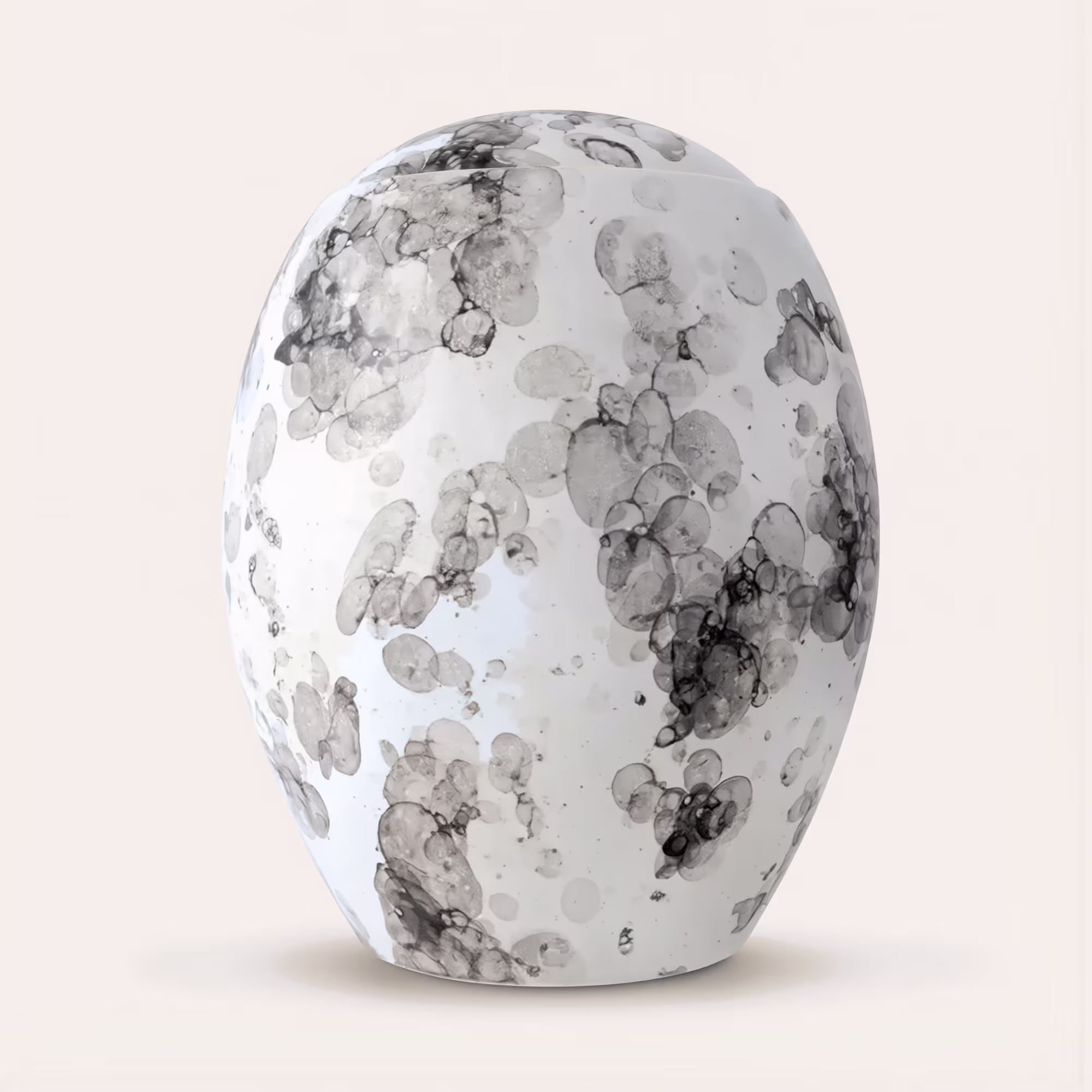 white marble urn for ashes