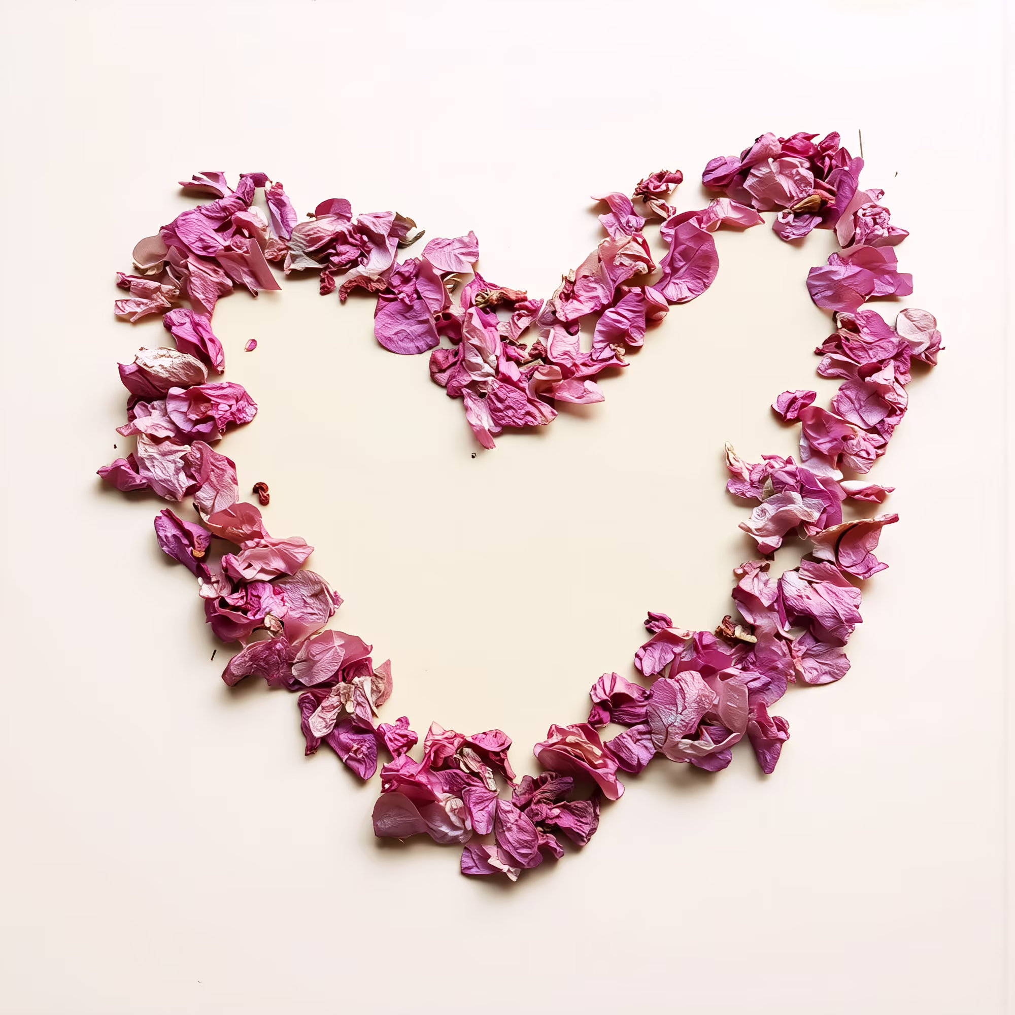 biodegradable rose petals