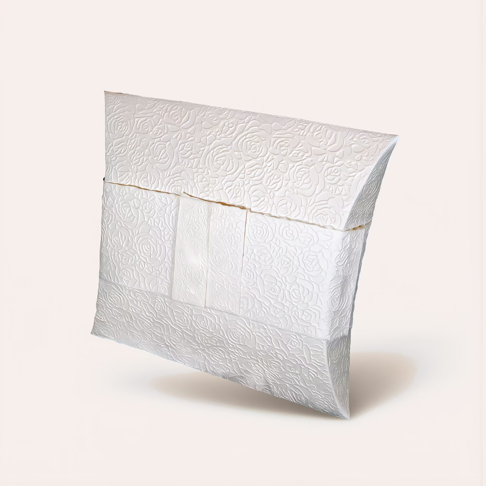 white parcel water urn