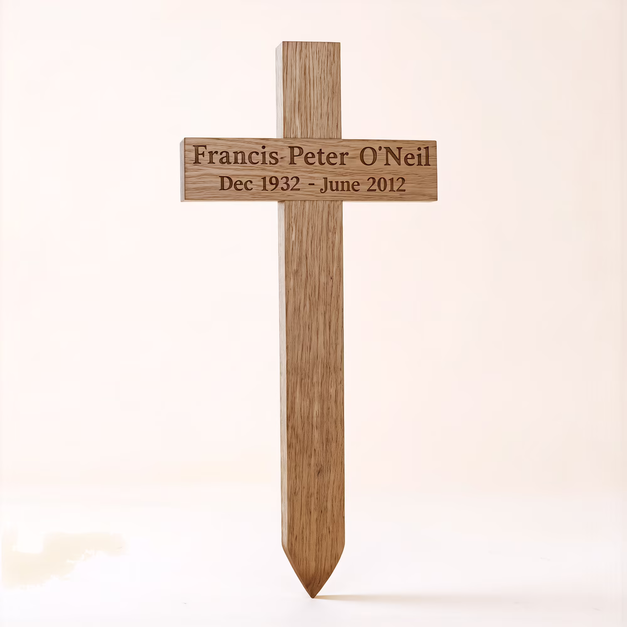 Personalised Memorial Cross