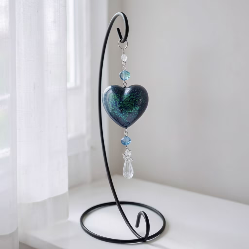 Hanging Heart Urn