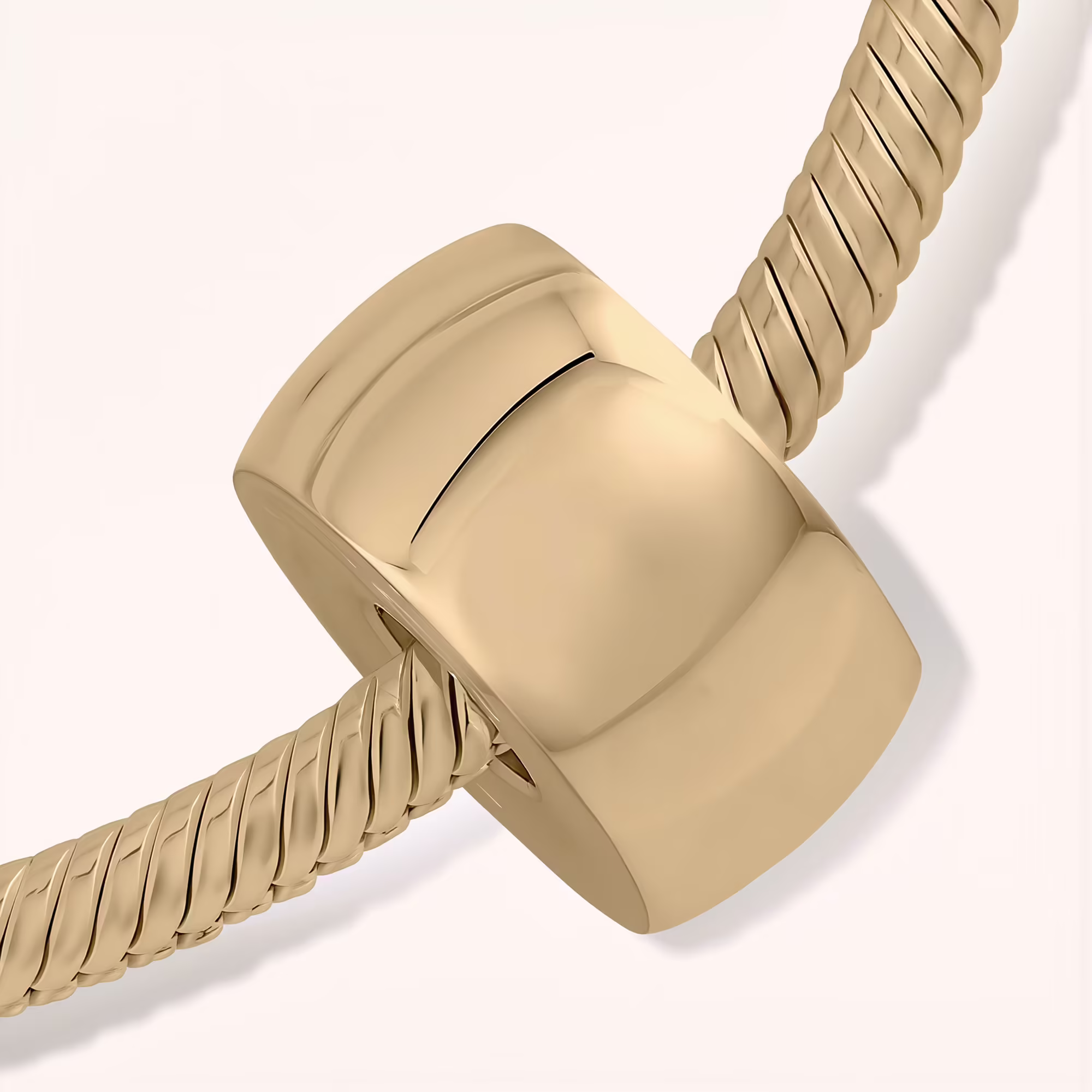 gold Simple Love Memorial Charm