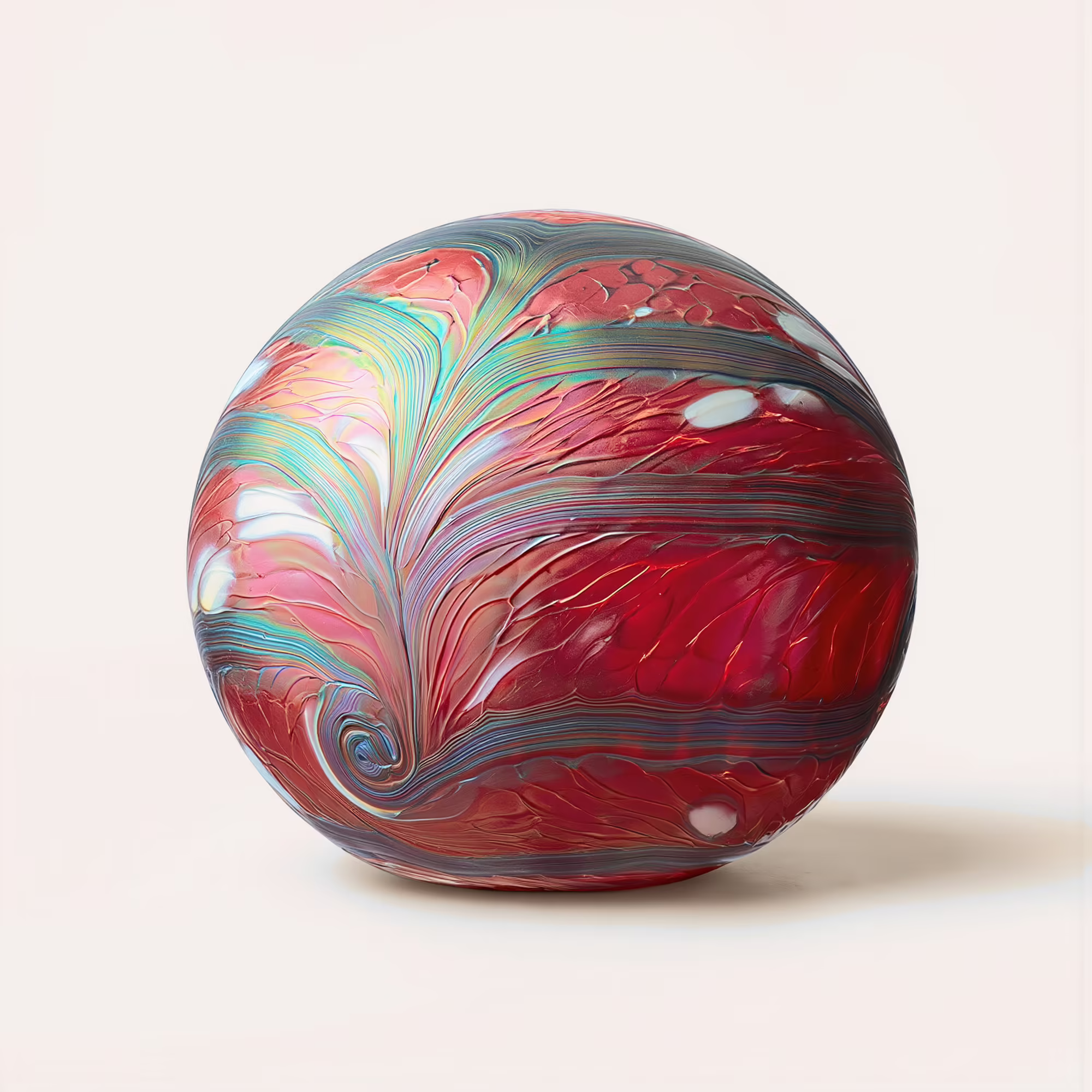 Spherical Flower Urn