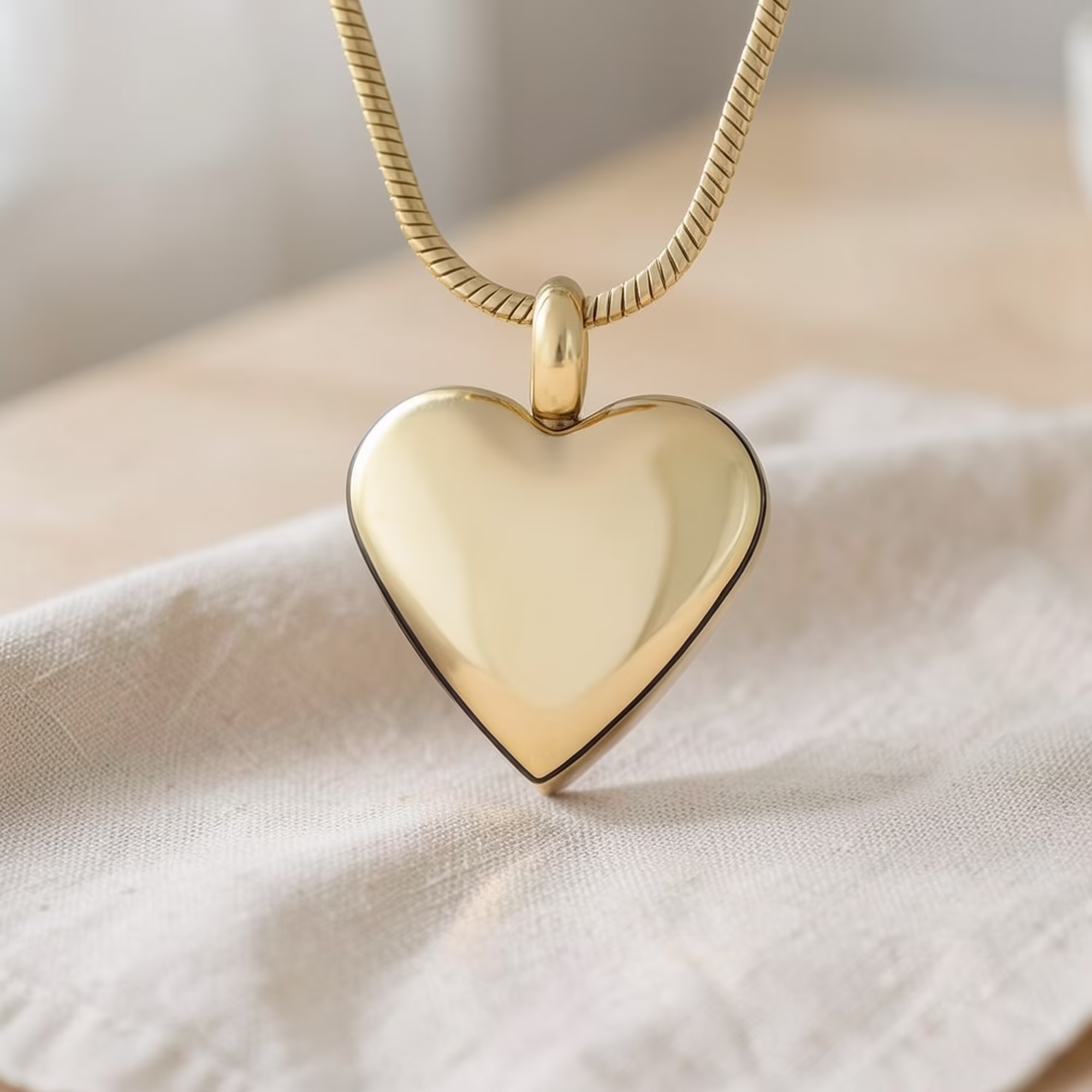 gold neckalce for ashes