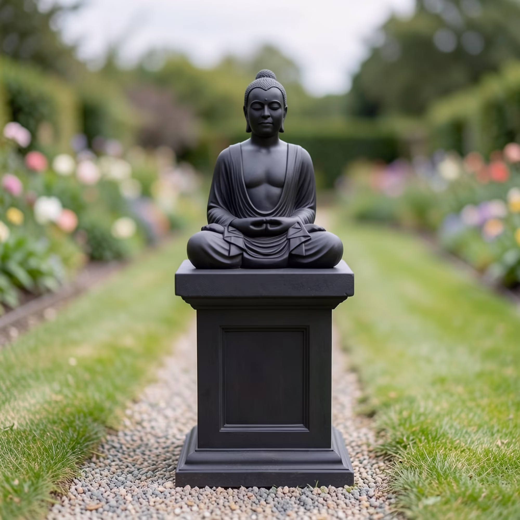 black_stone_buddha_urn_for_ashes