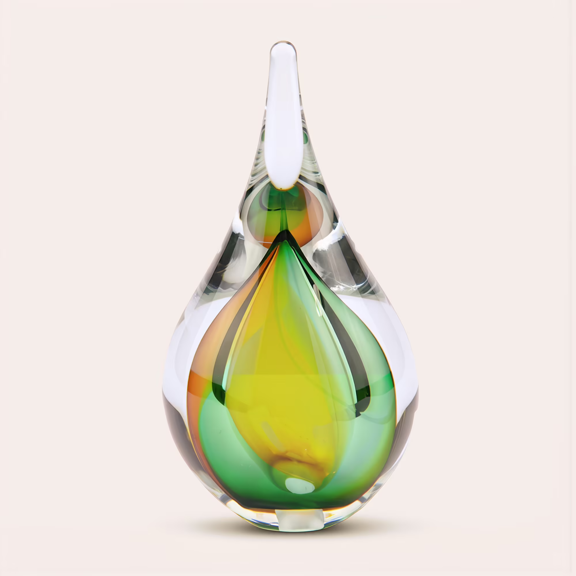 Teardrop Glass Mini Urn
