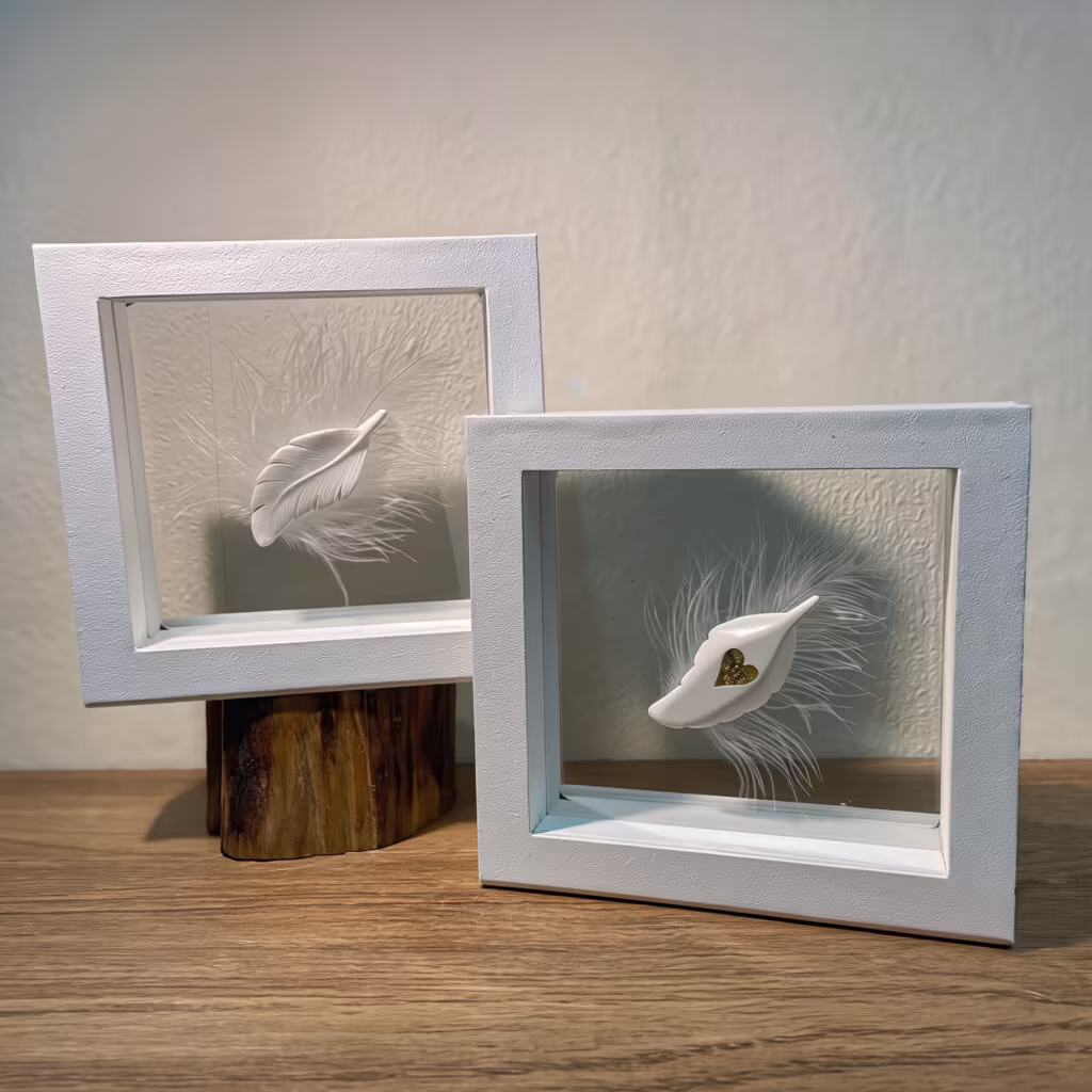 Ashes Feather Frame