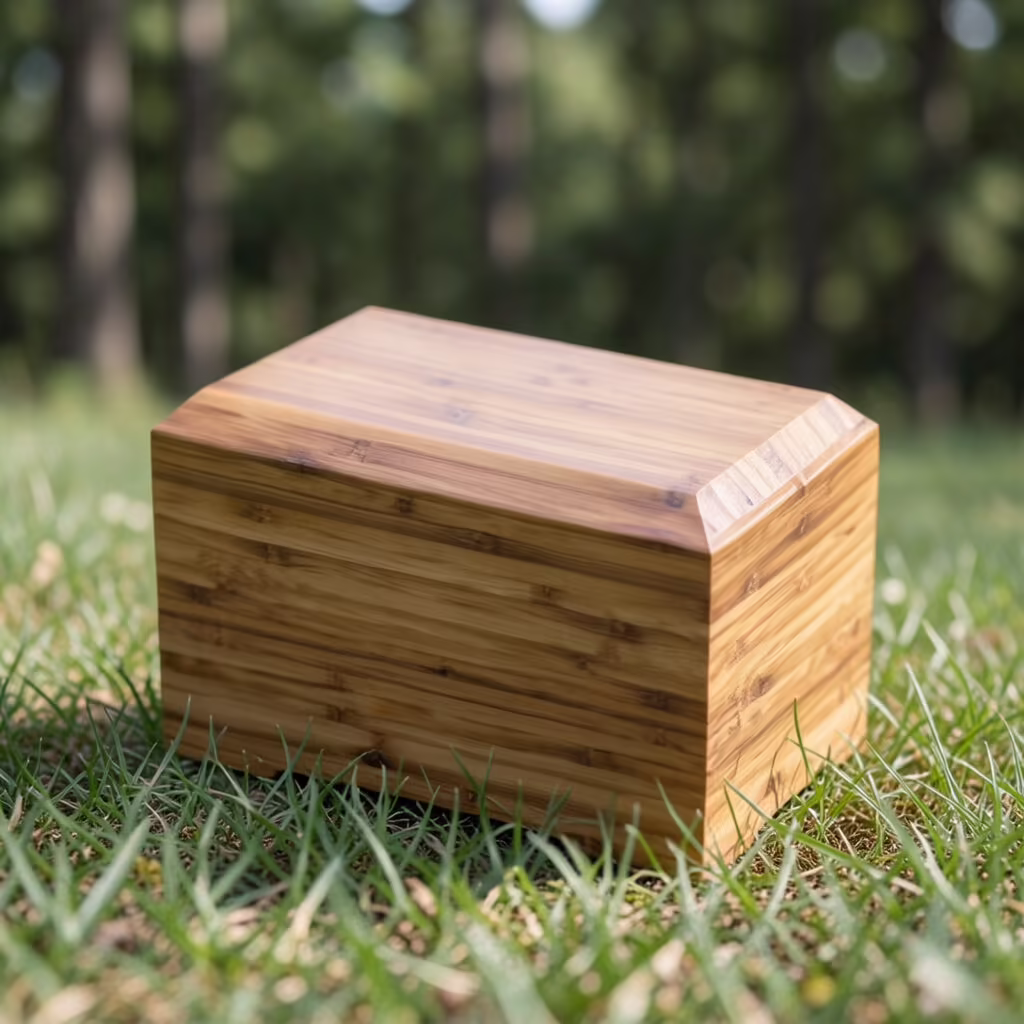 Biodegradable Tribute Bamboo Urn