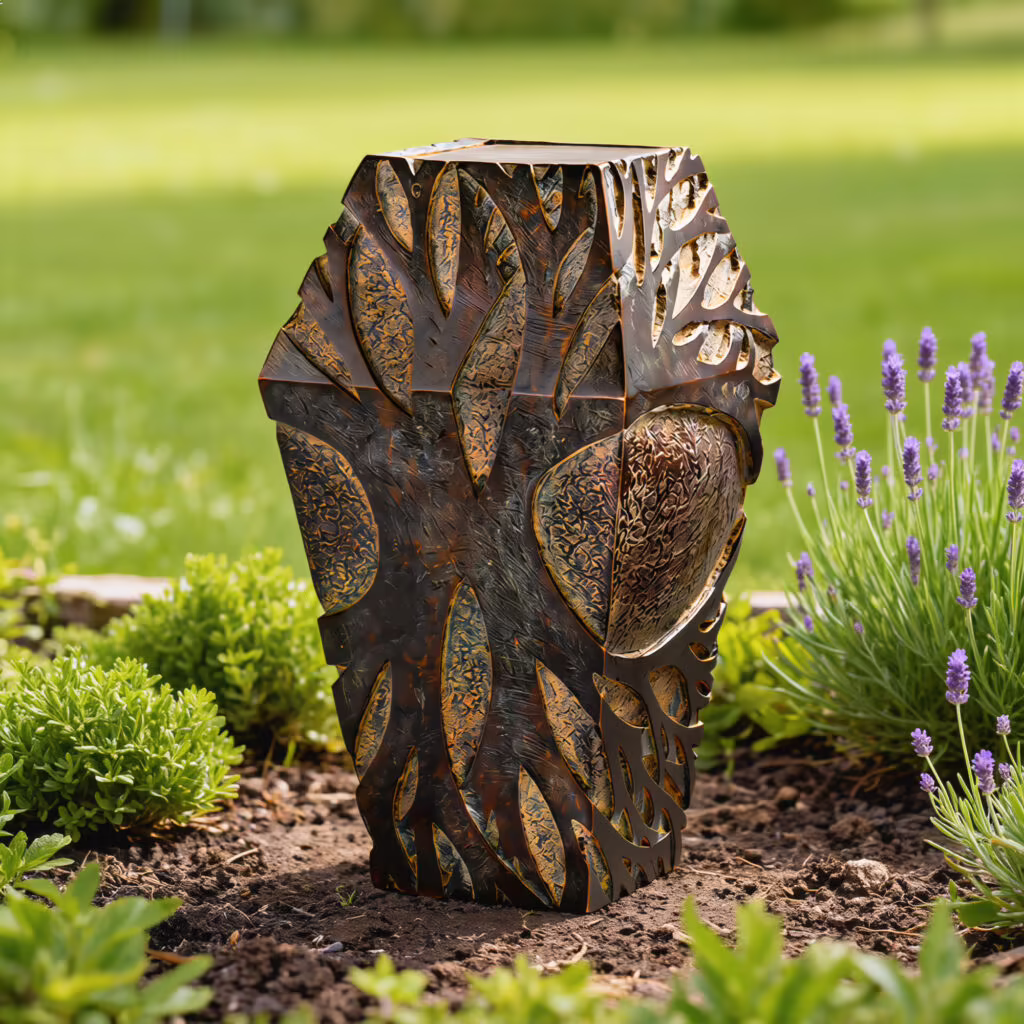 Bronze Urn - The Winter Tree