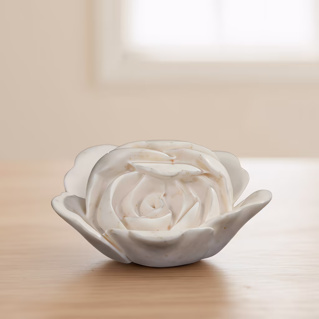 Marble Rose Urn