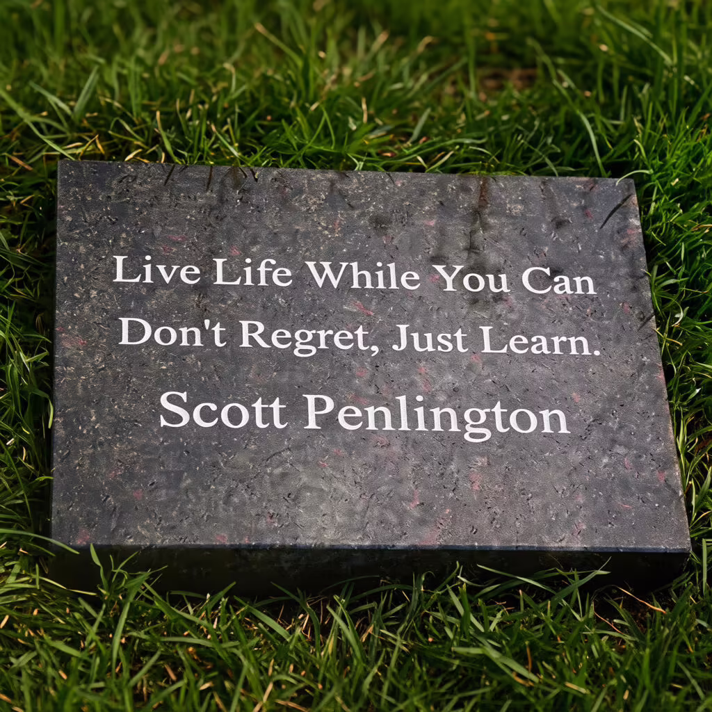 Memorial Granite Sign