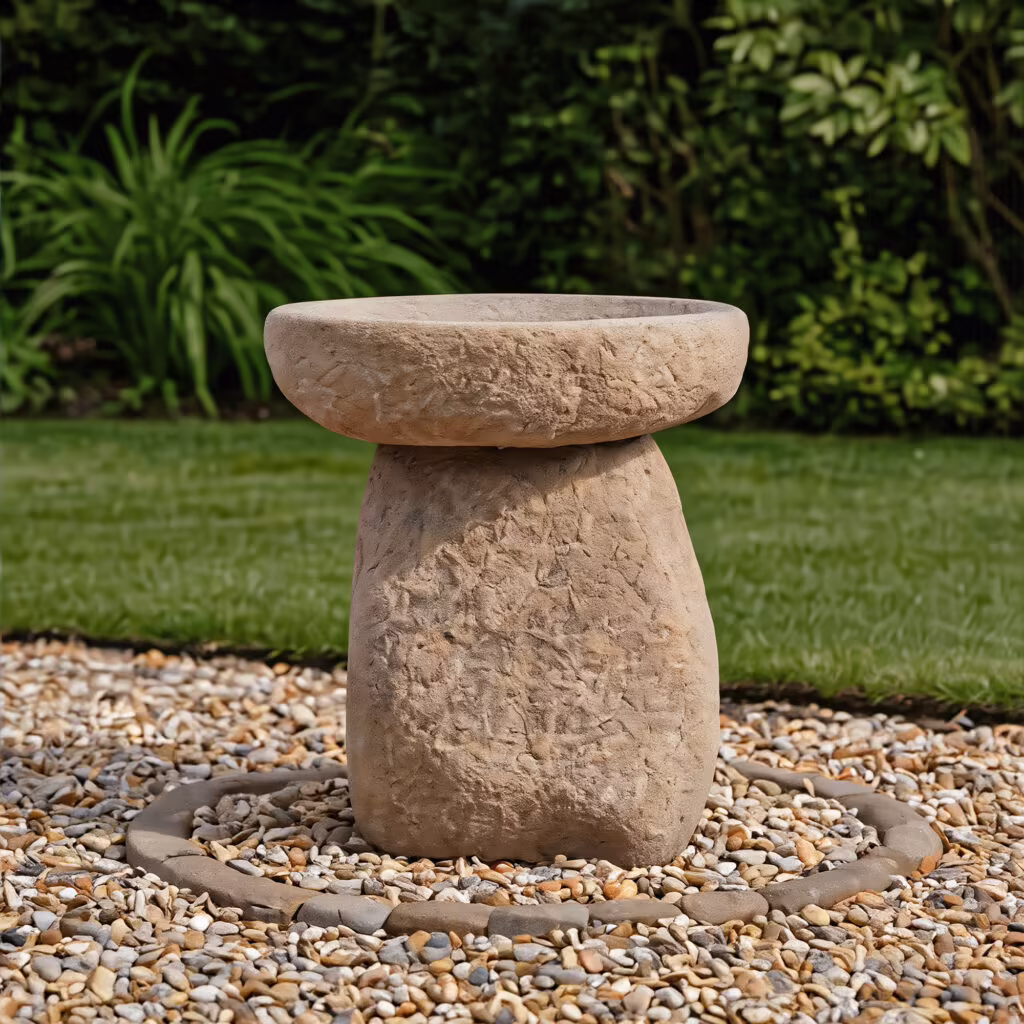 granite bird bath urn for ashes