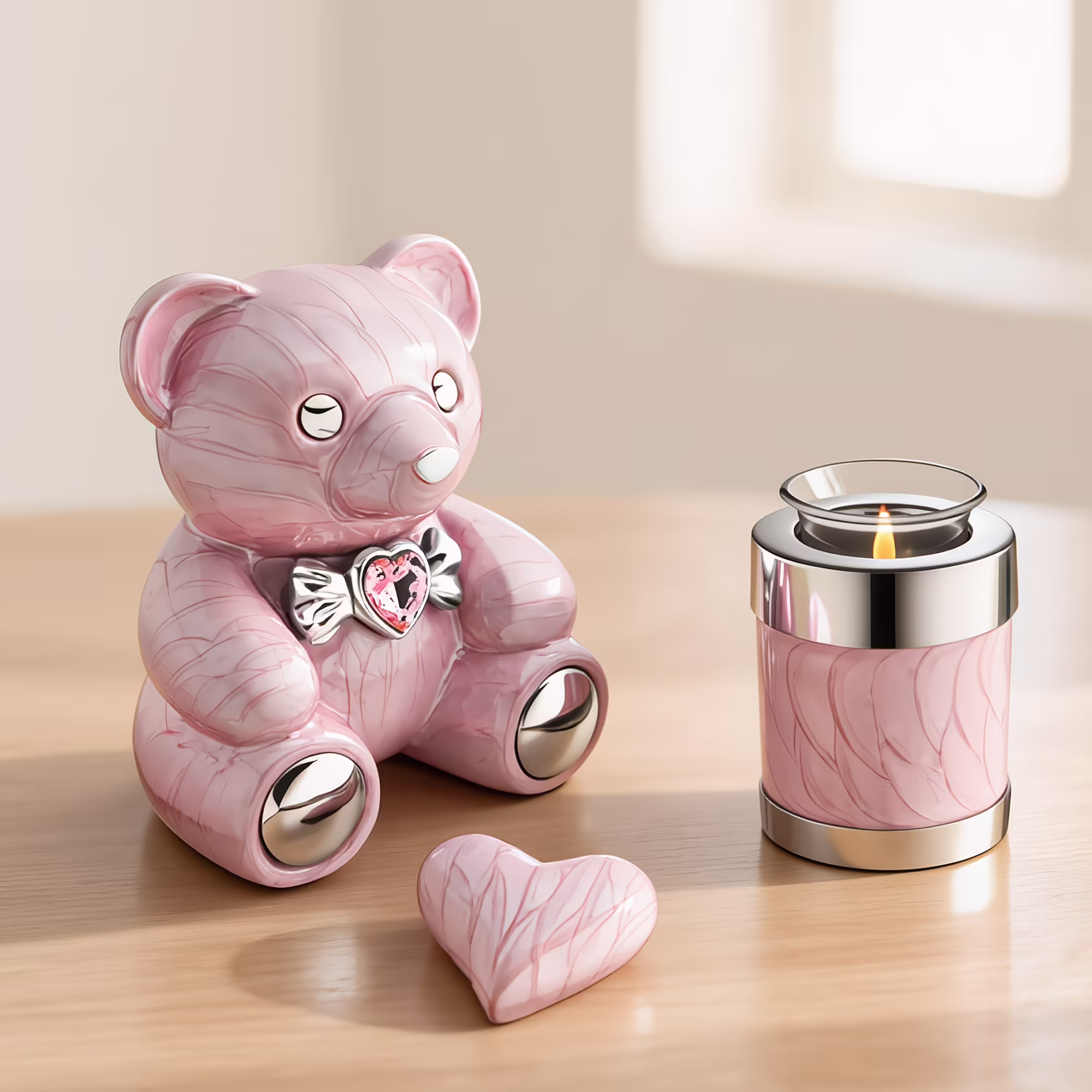 Precious Teddy Baby Urn