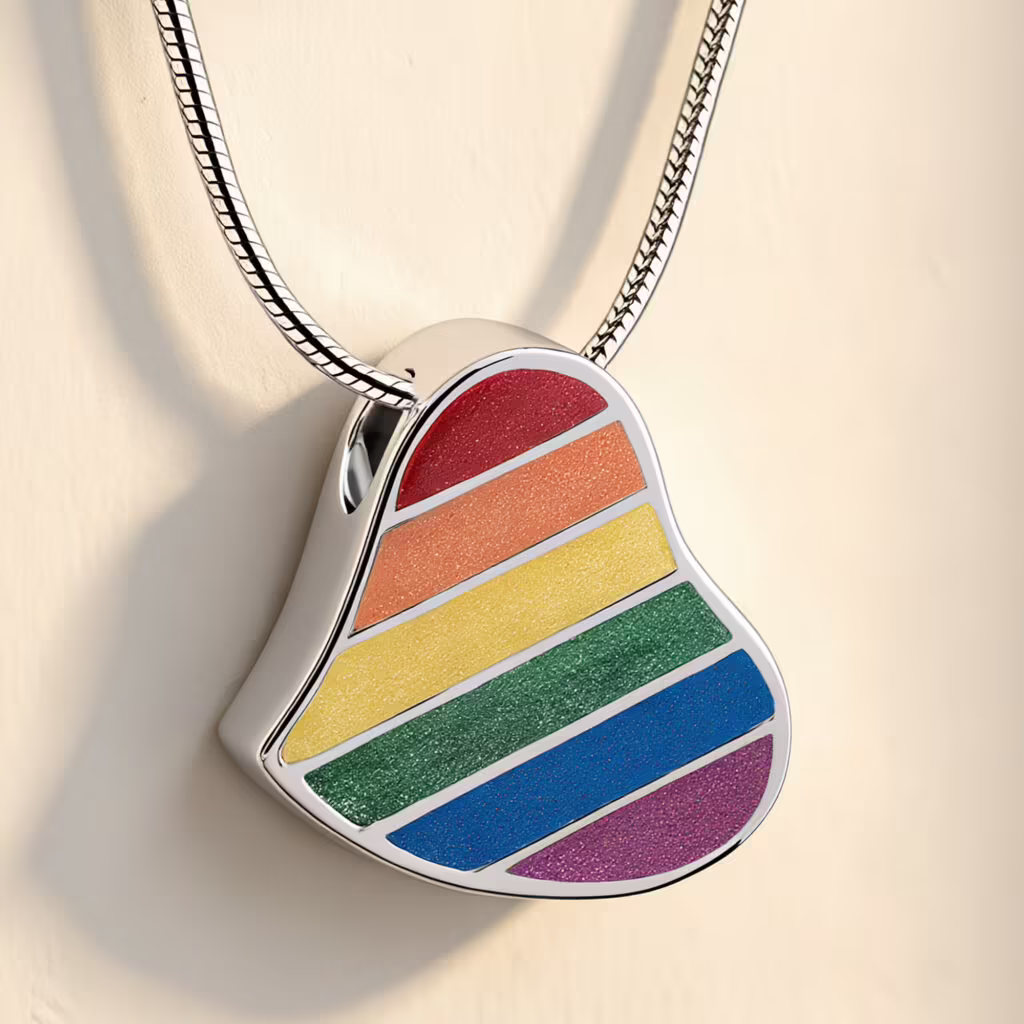 Proud Heart Memorial Necklace