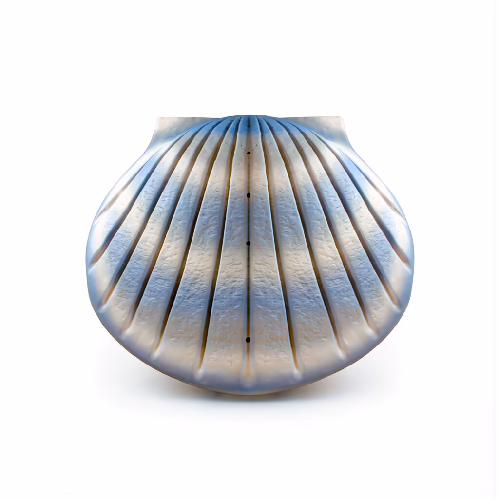 Sea Shell Water Urn - Blue