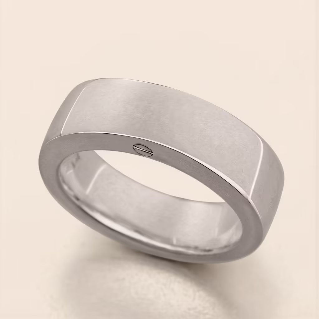 Simple Band Cremation Ring
