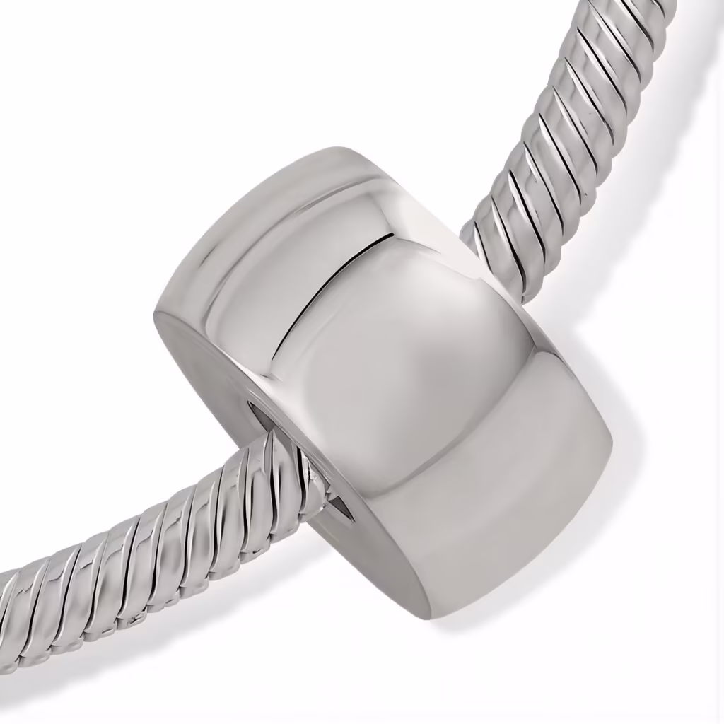 silver Simple Love Memorial Charm